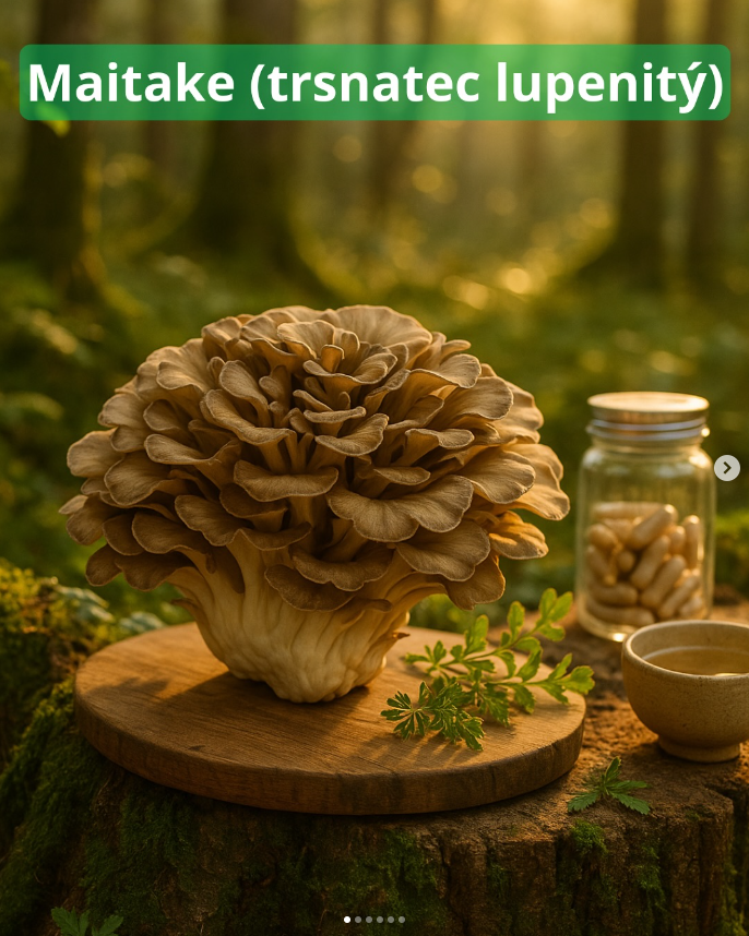 Maitake – tančící houba pro energii a imunitu