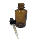 Skleněná lahvička s pipetou (40ml)